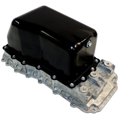 Upper and Lower Oil Pan for 2007-2011 Jeep JK Wrangler w/ 3.8L Engine Crown Automotive