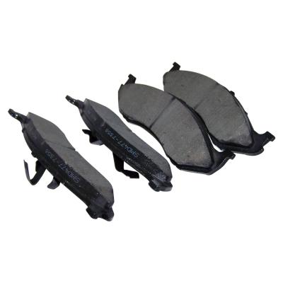 Front Brake Pad Set for Jeep 1990-2006 TJ, YJ, XJ, MJ, ZJ Models Crown Automotive