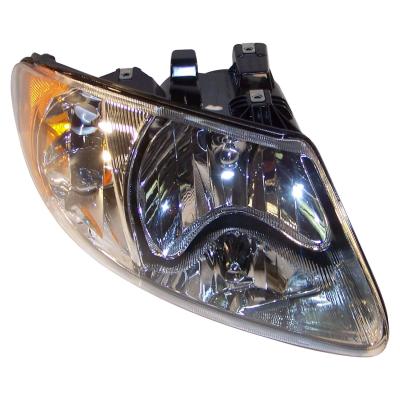 Right Headlight Assembly for 2001-2006 Dodge, Chrysler Minivans, Includes Bulbs Crown Automotive
