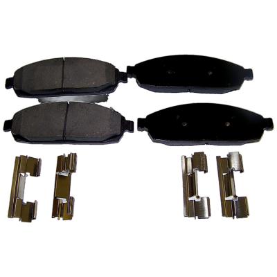 Front Brake Pad Set for 2005-2010 Jeep Grand Cherokee w/o SRT8 &amp; Commander Crown Automotive