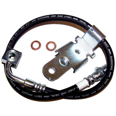 Right Front Brake Hose for Select 05-10 Dodge/Chrysler Models w/ Standard Brakes Crown Automotive