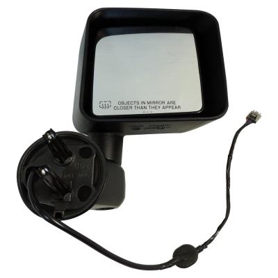 Right Power, Heated, Manual Folding Door Mirror for 2011-2013 Jeep JK Wrangler Crown Automotive