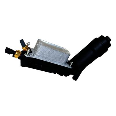 Engine Oil Filter &amp; Cooler Assembly for 11-13 Jeep JK &amp; WK2 w/ 3.6L Engine Crown Automotive
