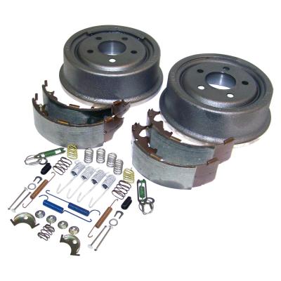 Rear Drum Brake Service Kit 91-00 Jeep YJ, TJ, XJ, MJ w/ 9 Inch X 2-1/2 Inch Drums Crown Automotive