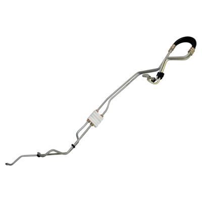 Transmission Cooler Supply &amp; Return Hose Set for Select 05-10 Jeep WK &amp; XK Crown Automotive