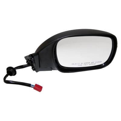 Right Power, Non-Heated, Manual Folding Mirror for 97-01 Jeep XJ Cherokee, Black Crown Automotive