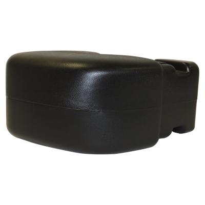 Black Left Rear Bumper End Cap for 1997-2006 Jeep TJ Wrangler, USA Only Crown Automotive