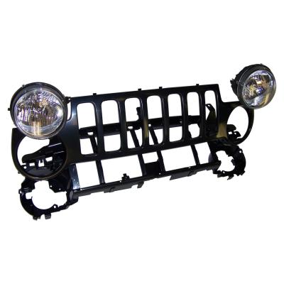 Header Panel Kit for 02-04 Jeep KJ Liberty, Grille, Header Panel &amp; Headlights Crown Automotive