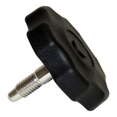 Center Door Surround Knob for 2007-2018 Jeep JK Wrangler w/ 4 Door, w/ Soft Top Crown Automotive