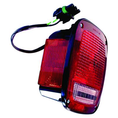 Right Tail Lamp w/o License Lamp for 1987-1990 Jeep YJ Wrangler (USA &amp; Canada) Crown Automotive