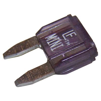 3 Amp Mini Fuse Purple Crown Automotive