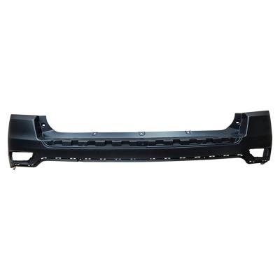 Rear Upper Fascia for 2011-2017 Jeep MK Compass, Black Plastic Crown Automotive