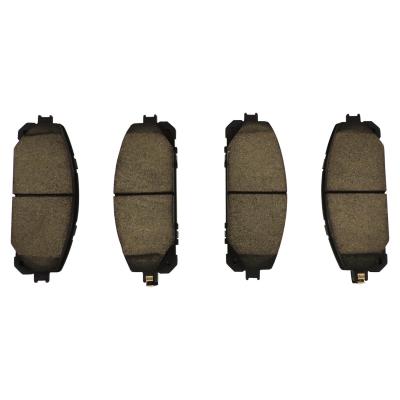 Front Brake Pad Set for 14-19 Jeep KL Cherokee w/ Dual Piston Frt Brake Calipers Crown Automotive
