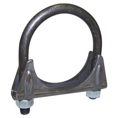 2-1/4 Inch U-Bolt Exhaust Clamp for Misc 72-06 CJ, YJ, TJ, XJ, MJ, ZJ, SJ, J-Series Crown Automotive