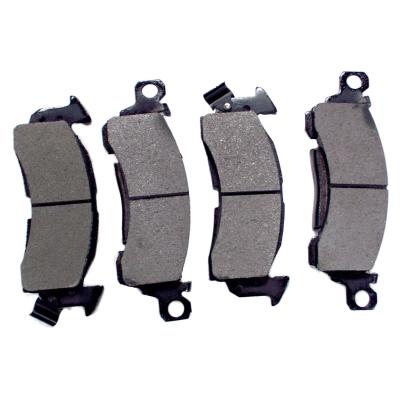 Front Brake Pad Set for 1974-1991 Jeep SJ, J-Series, Includes Left and Right Crown Automotive