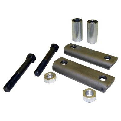 Silent Block Type Leaf Spring Shackle Kit for Select 46-75 Jeep / Willys Models Crown Automotive