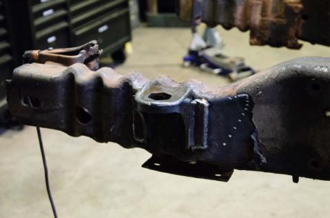Core Support Mount For 1992-1996 Ford F-150 Rust Buster