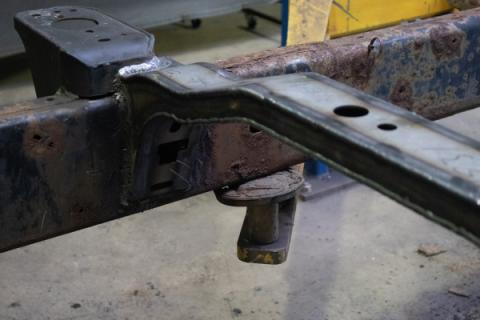Forward Fuel Tank Crossmember For 2009-2024 Dodge Ram 1500 Rust Buster