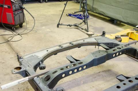 Rear Bumper Reinforcement For 01-07 Toyota Sequoia Rust Buster Frameworks