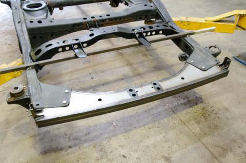Rear Bumper Reinforcement For 01-07 Toyota Sequoia Rust Buster Frameworks