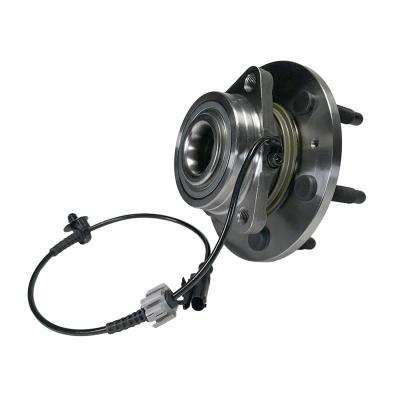 Yukon Front Unit Bearing &amp; Hub Assembly For 07-13 GM 1/2 Ton With ABS 6 Studs Yukon Gear &amp; Axle