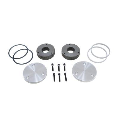 Yukon Hardcore Drive Flange Kit For Dana 60 35 Spline Outer Stubs Non-Engraved Caps Yukon Gear &amp; Axle