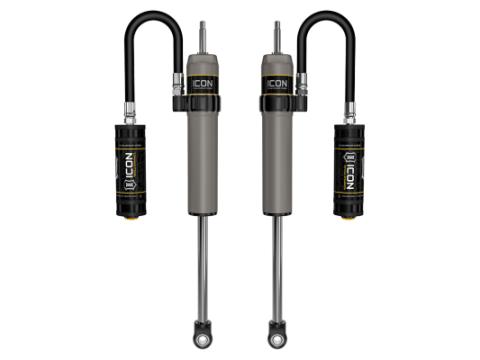1996-2002 Toyota 4Runner 0-2 Inch Lift Rear V.S. 2.5 Aluminum Series Shock Absorbers Remote Reservoir Pair Icon Vehicle Dynamics