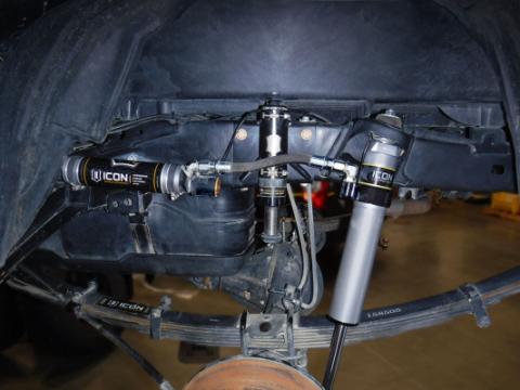 2005-2023 Toyota Tacoma Rear 2.5 Series RXT Remote Reservoir W/ CDEV Shocks Pair Icon Vehicle Dynamics