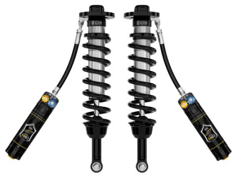2025 Toyota 4Runner 4WD 1.25-3 Inch Lift Front 2.5 Series Coilover Kit Remote Reservoir W/ CDXS Icon Vehicle Dynamics