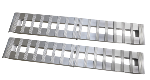 1 Pair Heavy Duty 8 foot Foldable Aluminum Loading Ramp 15 Inch x 96 Inch 3K Capacity Per Ramp Gen Y Hitch