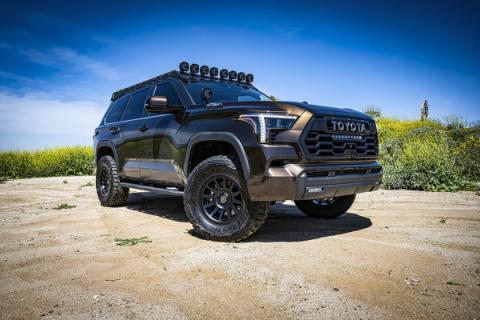 2023-2025 Toyota Sequoia 3-4.25 Inch Lift Stage 1 (Trd) 3.0 Suspension System Billet CDCV Icon Vehicle Dynamics