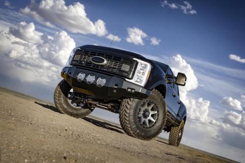 2023-2025 Ford F-250/F-350 Super Duty 4WD 4-5.5 Inch Lift Stage 1 Coilover Conversion System Icon Vehicle Dynamics