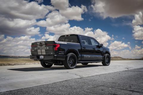 2022-2023 Ford F-150 Lightning 3.5-0 Inch Drop Stage 4 Suspension System Icon Vehicle Dynamics