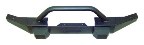 Has Holes for Winch Mount Heavy Duty Front Bumper for 07-18 Jeep JK Wrangler RT Off Road