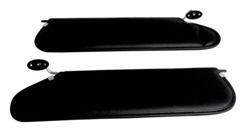 Windshield Visor 1997-2002 TJ Wrangler 2 Black Sun Visors RT Off Road