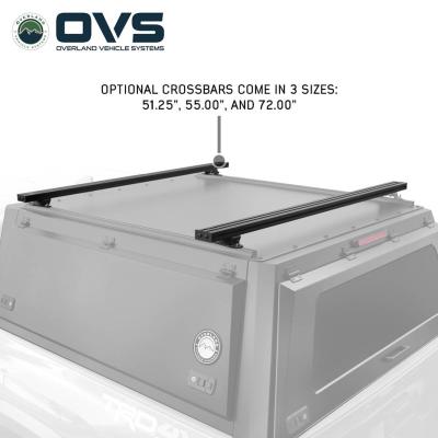 Expedition - Truck Cap W/Full Wing Doors, Front and Rear Windows and 3rd Brake Light 24-26 Toyota Tacoma 6.0 Foot Bed Overland Vehicle Systems