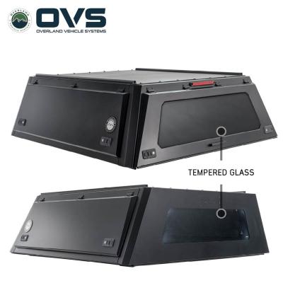 Expedition - Truck Cap W/Full Wing Doors, Front and Rear Windows and 3rd Brake Light 24-26 Toyota Tacoma 6.0 Foot Bed Overland Vehicle Systems