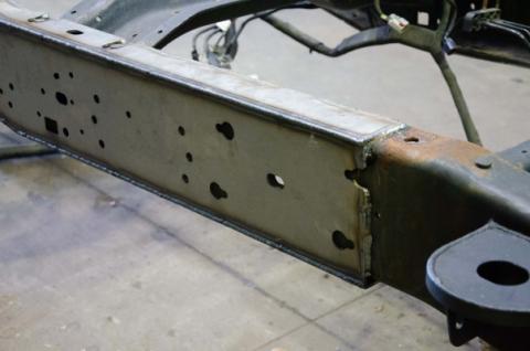 Center Frame Section Passenger Side For 1999-2016 Ford F-Series Super Duty Rust Buster