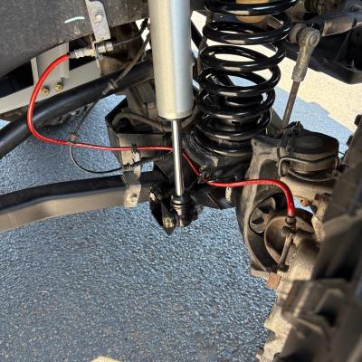 Jeep Front Lower Shock Relocation Brackets (18-Present JL/JT)