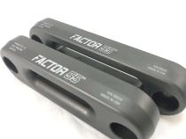 XTV Hawse Fairlead 6 Inch Powersports UTV/ATV Gun Metal Gray Factor 55