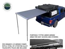 Nomadic Awning 4.5 The Perfect 4.5 Awning with Black Cover Overland Vehicle Systems