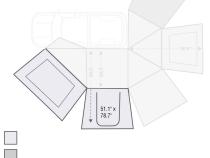 Nomadic Awning 270 for Driver Side Wall 1 270 Awning Wall 1 Overland Vehicle Systems