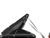 Aluminum Clam Shell Roof Top Tent Sidewinder Side Opening Overland Vehicle Systems