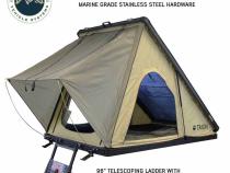 LD TMON Clamshell Aluminum Hard Shell Roof Top Tent Overland Vehicle Systems