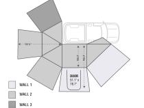 Nomadic 270 Awning Wall Kit Enhance Your Outdoor Experience Overland Vehicle Systems