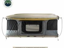 HD Bundu 2 - Hard Shell Pop Up Roof Top Tent, 2 Person, Grey Body and Black Rainfly Overland Vehicle Systems