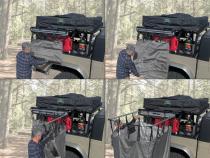 Car-Side Shower Room - Affordable and Convenient Overland Vehicle Systems
