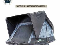 XD Sherpa S2S - Soft Sided Roof Top Tent, 2 Person, Grey Body and Black Rainfly Overland Vehicle Systems