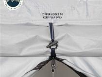LD P.S.T. - Portable Safari Ground Tent Large, Grey Body and Grey Trim Overland Vehicle Systems