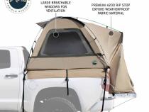 LD TACT - Bed Tent Mid Size 5.0-5.2 Foot, Tan Body and Green Rainfly Overland Vehicle Systems